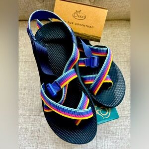 Chaco ZCLOUD 2 SANDAL - Tetra Sunset Women's Size 10  - Worn with Box